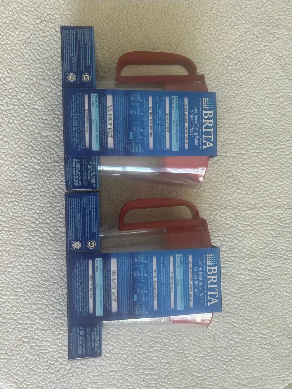 Brita RED Filtration Pitcher for Refrigerator
